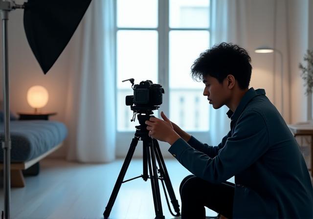 Sesi Fotografi Profesional di Studio Photo