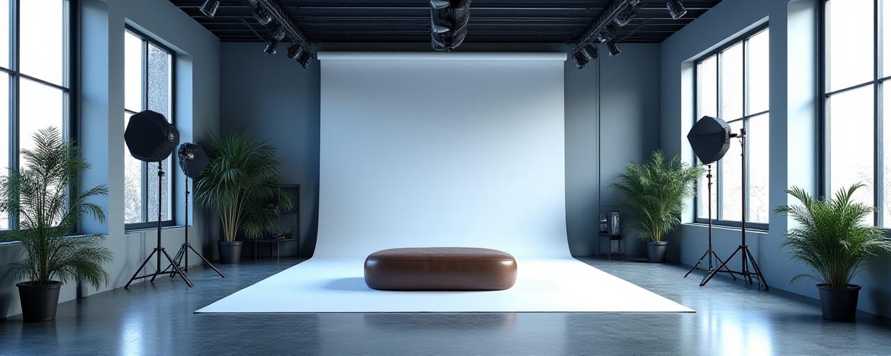 Suasana Studio Glaciera yang Elegan